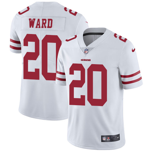 San Francisco 49ers Limited White Men Jimmie Ward Road NFL Jersey 20 Vapor Untouchable